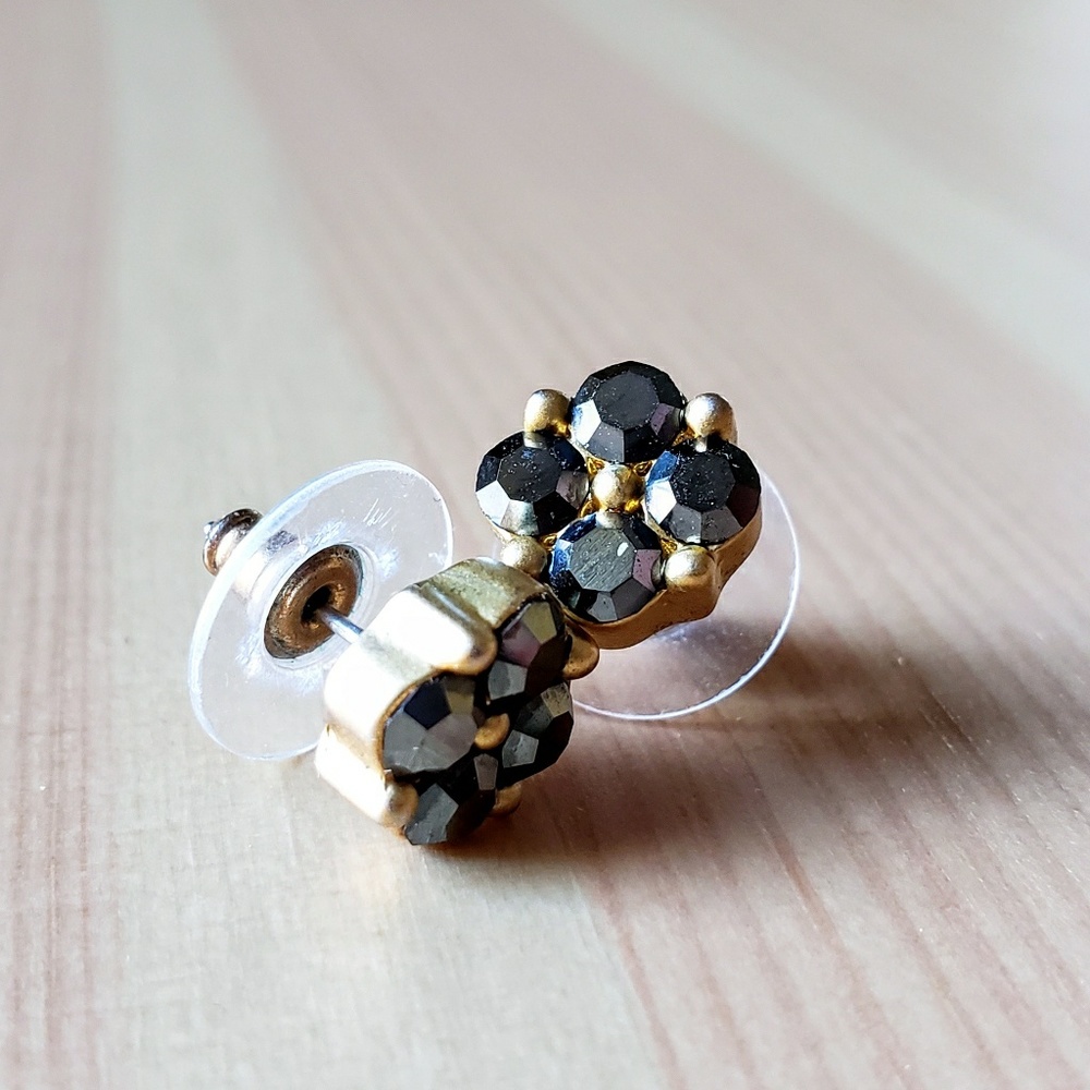 Sparkly Cluster Earrings